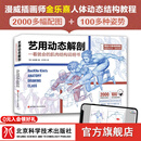 艺用动态解剖 漫威插画师金乐熹人体动态结构教程 风靡日韩，韩国上市1年重印15次 艺用动态解剖