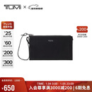 途明（TUMI）VOYAGEUR 女士高端时尚手拿包黑色拼烟枪色新年礼物