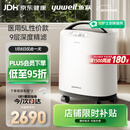 鱼跃医用分子筛制氧机5升L吸氧机家用老人医用级孕妇呼吸雾化8F-5CW