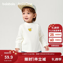 巴拉巴拉balaOne宝宝打底衫男童女童装2025冬季半高领t恤婴儿209425100201