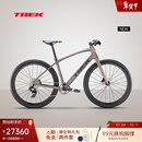 崔克（TREK）FX SPORT SL 6 碳纤维无线电变通勤健身多功能平把公路车门店提取 哑光青铜色/深烟灰色 S（建议身高155-165CM） 12速