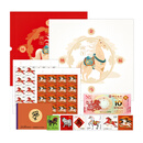 新品2026年马年四轮生肖邮票丙午骏启马年生肖邮票 《金马纳福》马年邮票专题邮册（大版）