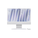 Apple/苹果AI/iMac24英寸M4(8+8核)16G 512G银色一体式电脑Z1E20003A