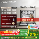 方太【灶下式洗碗机NJ01S】N1S系列嵌入式家用14套大容量100℃蒸汽除菌 以旧换新国家补贴