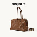 Songmont山下有松循迹系列见物旅行包植鞣皮公文包礼物【李娜同款】