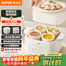 苏泊尔（SUPOR）电炖盅电炖锅隔水炖家用全自动煲汤炖汤锅陶瓷燕窝炖盅4.5L蒸炖一体多功能锅3-4人 DZ25FC873