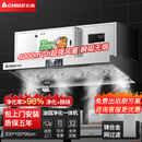 志高商用油烟机净化一体机油烟净化器商用餐饮大吸力抽油烟机环保低空排放无烟大功率 2米（除味净化）油烟净化一体机+包安装