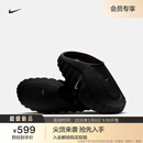 耐克男子赛前拖鞋新款软底舒适激活足部感知NIKE MIND 001 HQ4307 001黑/金属铬色/橙红/白 44