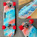 顶配pu桥陆地冲浪板模拟滑雪冲浪专业陆冲板进阶刷街代步滑板免蹬 31英寸冰原日落