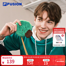 FILA FUSION斐乐潮牌情侣款挂件2026春新款蘑菇板栗和青松零钱包小包 博斯绿-GN 1个