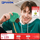 FILA FUSION斐乐潮牌情侣款挂件2026春新款蘑菇板栗和青松零钱包小包 博斯绿-GN 1个