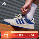 adidas ENTRAP美式校园风运动少年感复古篮球风板鞋男女阿迪达斯 白/蓝   42