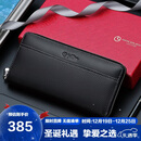 金利来休闲时尚牛皮男包长款钱包多卡位手拿包礼盒 圣诞礼物送礼