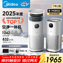 美的（Midea）【无雾加湿器】R8空气净化器加湿一体鼻炎家用甲醛数显除烟味异味过敏原吸猫毛空气净化机