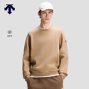 DESCENTE【马年限定】ESSENTIAL新年款男士远红外发热亲肤针织套头衫 BR-棕色 L (175/96A)