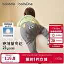 巴拉巴拉balaOne儿童羽绒裤男女童长裤宝宝保暖2025冬季高腰208425108201