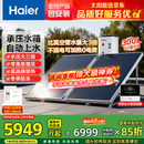 海尔（Haier）国家补贴高压供水承压平板式太阳能电热水器光电两用 一级能效家用自动上水超大容量省电节能智控 300L 【咨询领券】承压水箱/光电两用/全天热水