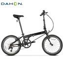 大行（DAHON）折叠自行车20英寸8级变速经典P8单车KBC083 黑色经典版-京仓