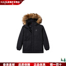KAILAS新年礼物 毛领加厚工装防寒加绒防水羽绒服 冬季 男款 墨黑 3XL