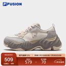 FILA FUSION斐乐潮牌女鞋海星鞋2025年增高帆布鞋休闲鞋