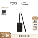 TUMI/途明BELDEN SLG 精致优雅真皮挂带卡包【新年礼物】 黑金属色