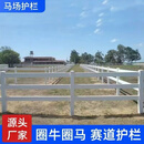 定制链接PVC马场护栏马术围栏景区农场格栅宠物跑马防撞户外牧场 三横梁1.2米高*2.5米宽/每米价格