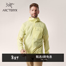 ARC'TERYX始祖鸟 SQUAMISH HOODY 轻量 男子 风壳夹克 RAY/辉耀黄 M