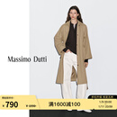 Massimo Dutti折扣升级2025年女装 都市优雅通勤风百搭休闲长款风衣 06701100 驼色 XS (CN 165/84A)