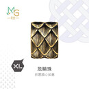 周生生新年黄金转运珠王安宇同款 酷黑足金串珠XL龙鳞不含绳94750C定价