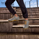 爱步（ECCO） BIOM C 冬季牛皮抓地耐磨运动鞋男 健步800464 黑色40