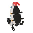 RSRDDY减震摩旅手机骑行支架摩托车电动车可拓展功能手机导航彩色支架 【炫彩】后视镜底座斜角安装款