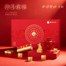 西泠印社2026年印马载福生肖印章年礼纪念套装七任社长福字茶砖盖碗茶具新春拜访客户春节高档商务礼品 【现货】印马载福生肖印章