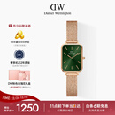 丹尼尔惠灵顿（DanielWellington）DW女士手表小绿表时尚欧美表经典复古小方表圣诞礼物DW445