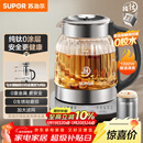 苏泊尔（SUPOR）1.5L 纯钛养生壶 煮茶壶烧水壶 恒温煮茶器 加大滤网 电热水壶保温花茶壶 0胶水 SW-15YQ62