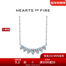 周大福HeartsOnFire赫兹斐亚 Aerial系列18K金钻石项链HOF 【可选】 UU4680 18K白 40cm