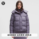 lululemon丨Wunder Puff 女士羽绒外套 防风 拒水 LW4CACS 葡萄朦胧紫 S /6