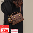 viney【陈妍希同款】包包女包牛皮斜挎包剑桥包生日新年礼物送女生女友