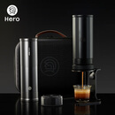 Hero意萃专业版轻享包便携式咖啡机意式萃取电动胶囊咖啡机磨豆机套装