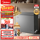 美的（Midea）200L单温家用冰柜减霜冷藏冷冻柜两用小冰柜一级能效节能冷柜小型冰箱BD/BC-200KMF(E)国家补贴