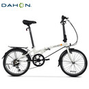 大行（DAHON）折叠自行车20英寸超轻6速通勤折叠单车HAT061 白色