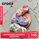 卡骆驰（CROCS）贝雅儿童洞洞鞋男女童户外包头沙滩鞋拖鞋/207013/207012 白色-100 35 (215mm)