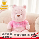 迪士尼（Disney）草莓熊史迪奇大号玩偶公仔办公室午休毯女生生日礼物 小熊维尼 绒毯玩偶 L号