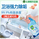 滴露（Dettol）浴室清洁剂750ml玻璃瓷砖厕所卫生间马桶清洁剂泡沫洁厕液喷雾