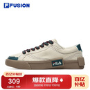 FILA FUSION斐乐潮牌帆布鞋2025年男鞋POP时尚休闲鞋低帮板鞋