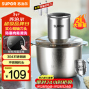 苏泊尔（SUPOR）绞肉机家用 绞馅机 碎肉机 电动多功能料理搅拌打肉饺子肉馅蒜蓉机JRJ02S-G200