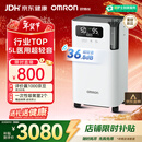 欧姆龙（OMRON）5L升制氧机家用老人医用级吸氧机超轻音雾化氧气机Y-5103W 年货节