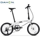 大行（DAHON）P10折叠自行车20英寸10速铝合金成人通勤V刹 PAA003 渐变白