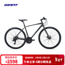 捷安特（GIANT）Escape 1成人男城市休闲通勤24速健身平把公路自行车  消光星河灰 700Cx430MM S建议162-172cm