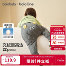 巴拉巴拉balaOne儿童羽绒裤男女童长裤宝宝保暖2025冬季高腰208425108201