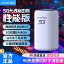 夏新5g随身wifi6移动无线免插卡路由器cpe全网通千兆双频便携式车载上网卡高速流量 5G狂暴性能版【满血性能光纤级网速】